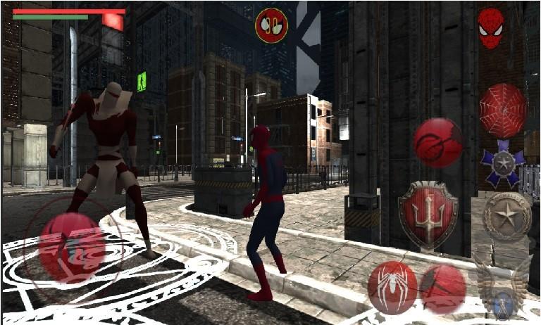 Spider-Man on Mars - Gameplay image of android game
