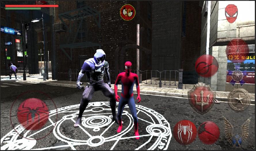 Spider-Man and Space Boy - Gameplay image of android game