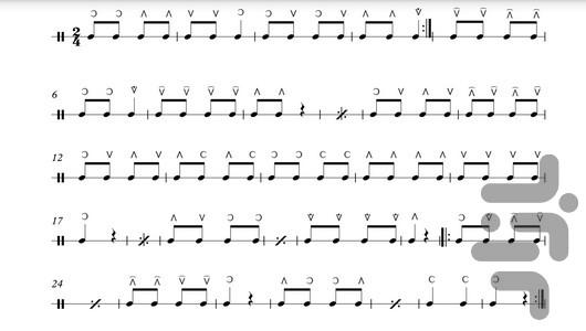 آموزش تنبک - Image screenshot of android app