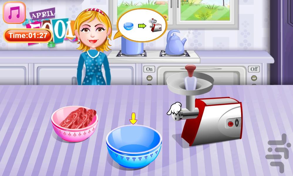 آشپزی پخت کیک - Gameplay image of android game