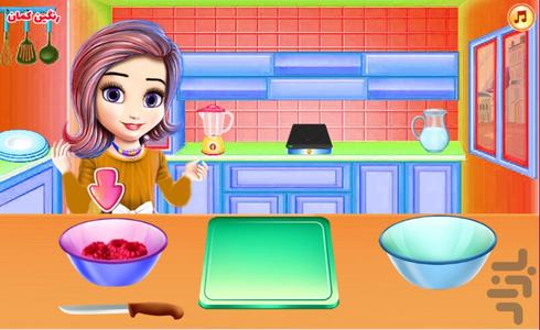 آشپزی پخت کاپ کیک - عکس بازی موبایلی اندروید