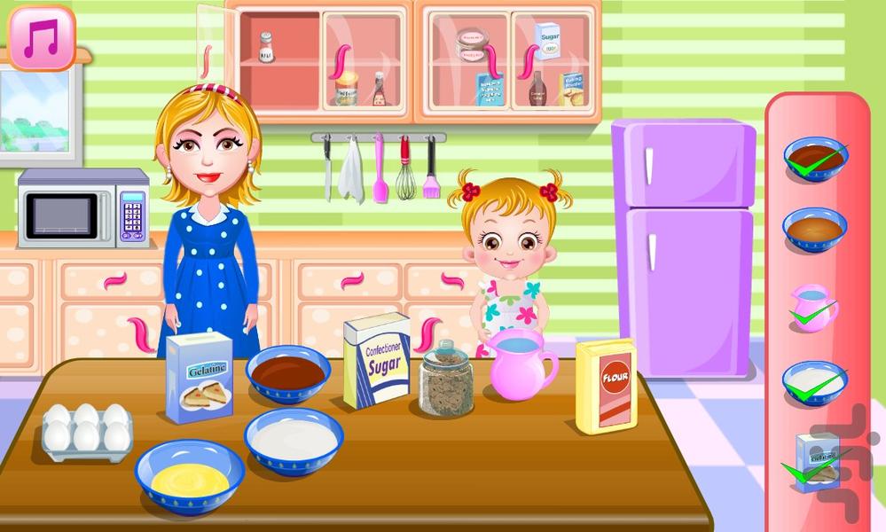 بازی اشپزی کیک - عکس بازی موبایلی اندروید