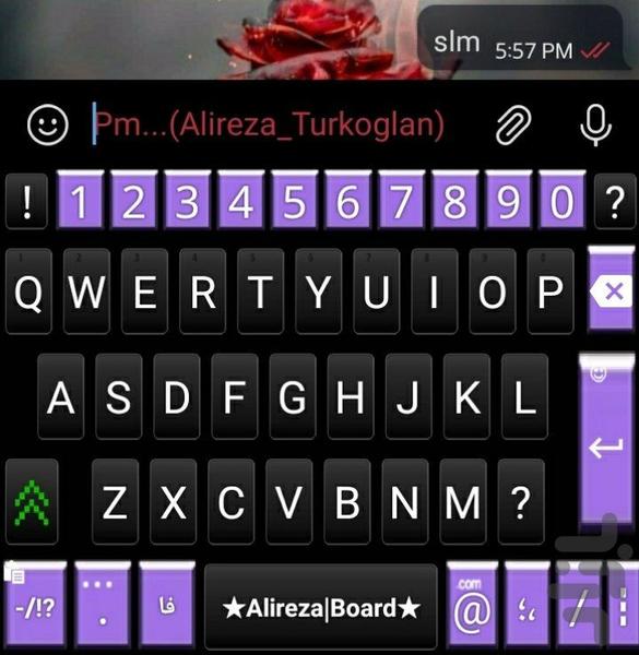 Keyboard TurkBoard - Image screenshot of android app