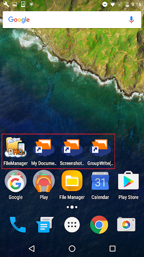 Cloud File Manager - عکس برنامه موبایلی اندروید