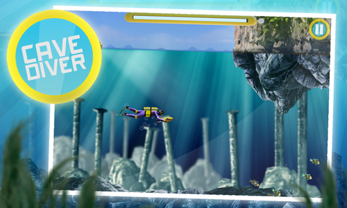 Cave Diver - Gameplay image of android game