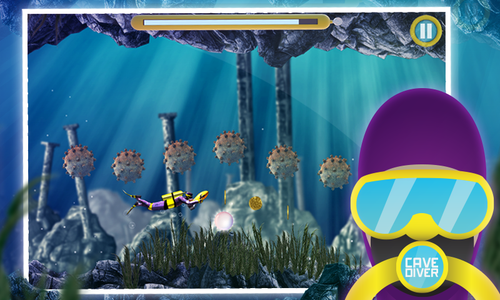 Cave Diver - Gameplay image of android game