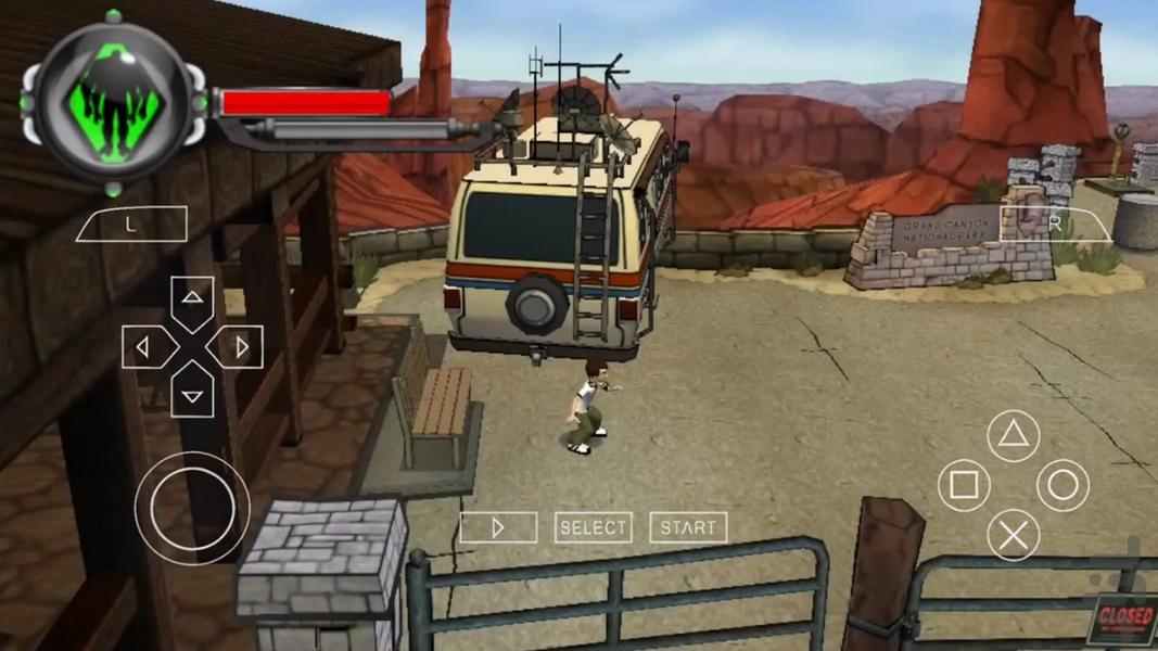 شبیه ساز بن تن محافظ زمین - Gameplay image of android game