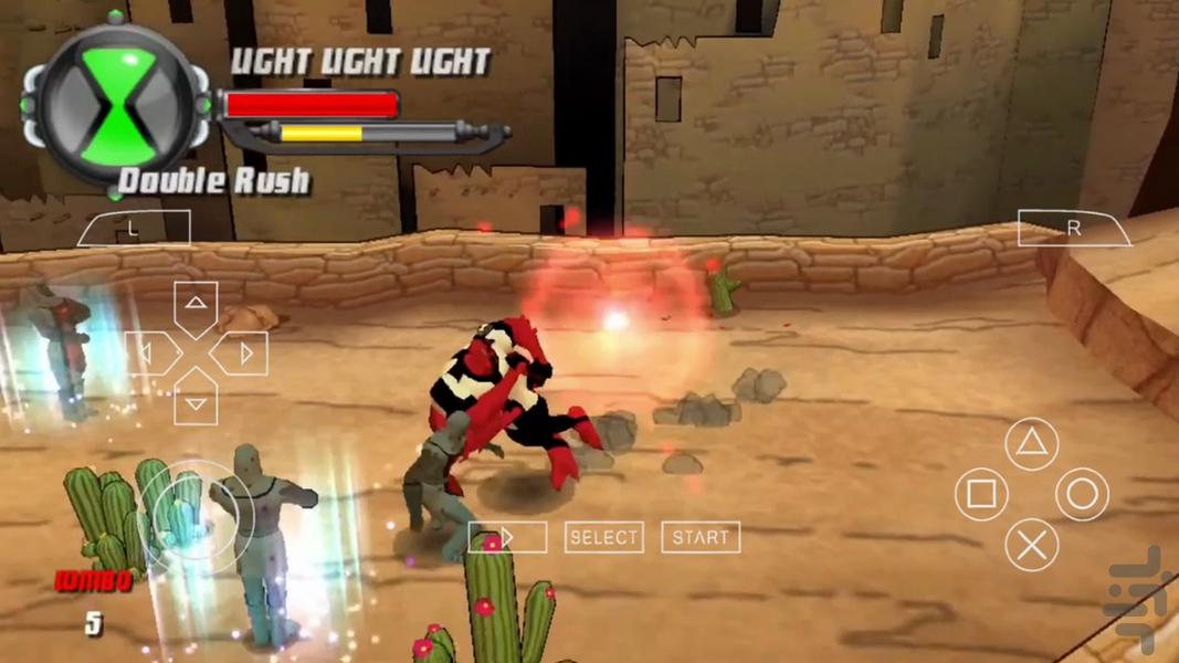 شبیه ساز بن تن محافظ زمین - Gameplay image of android game