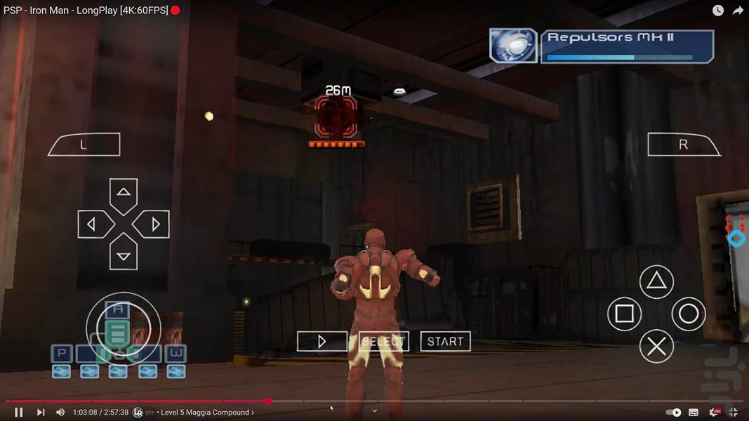 شبیه ساز مرد آهنی - Gameplay image of android game