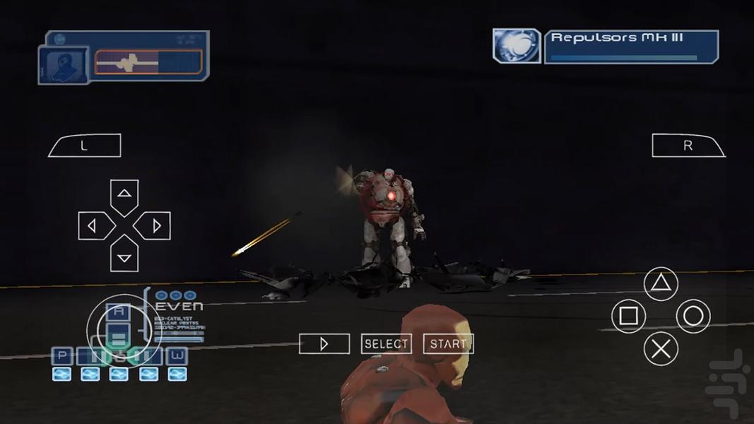 شبیه ساز مرد آهنی - Gameplay image of android game