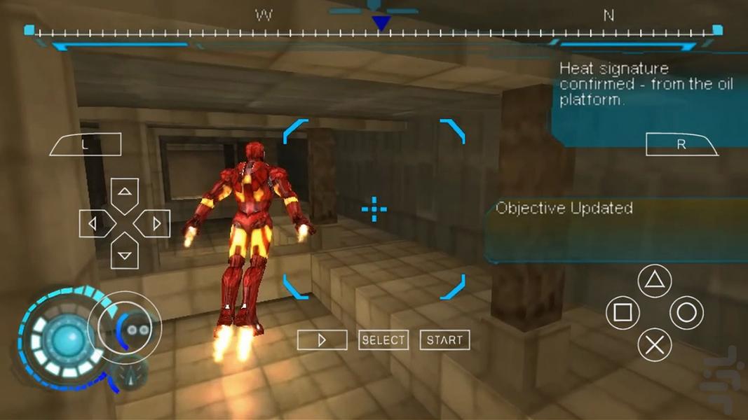 شبیه ساز مرد آهنی 2 - Gameplay image of android game