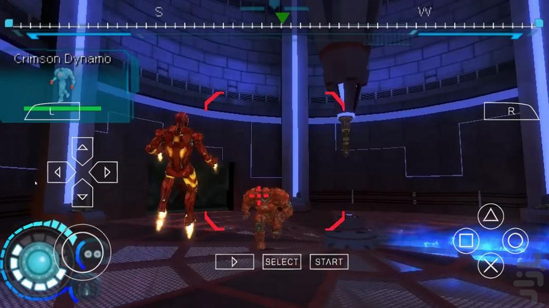 شبیه ساز مرد آهنی 2 - Gameplay image of android game