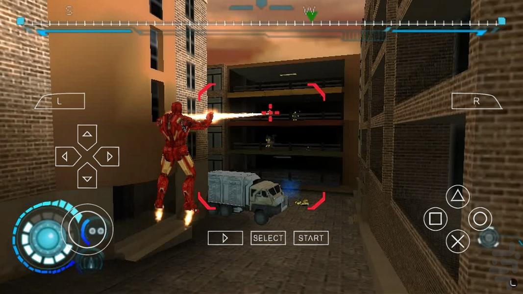 شبیه ساز مرد آهنی 2 - Gameplay image of android game