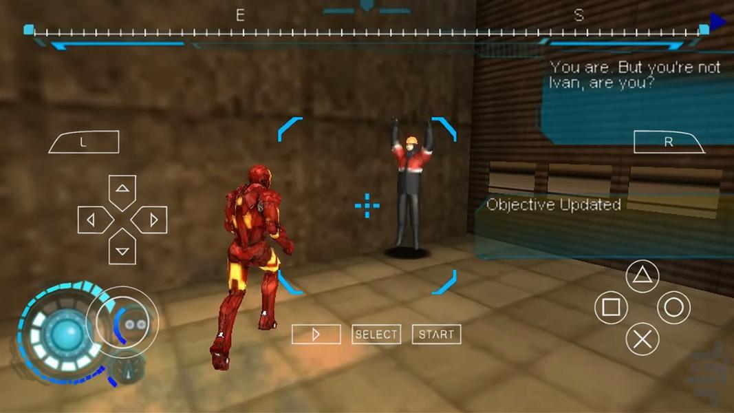 شبیه ساز مرد آهنی 2 - Gameplay image of android game