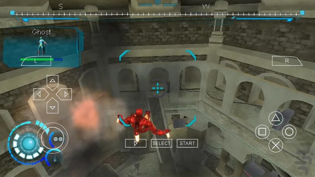 شبیه ساز مرد آهنی 2 - Gameplay image of android game