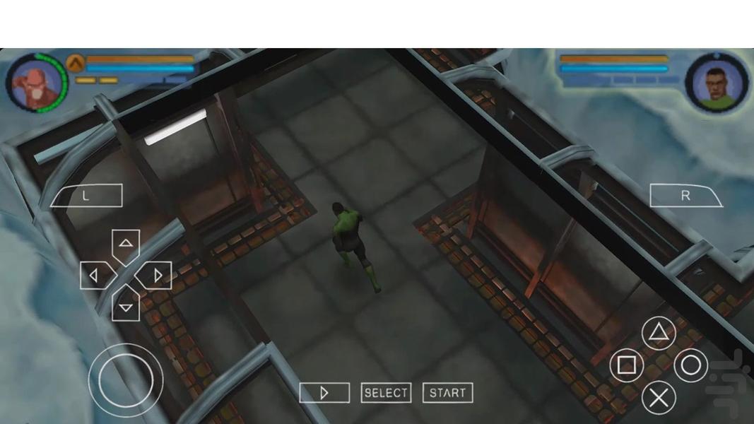 شبیه ساز قهرمانان لیگ عدالت - Gameplay image of android game