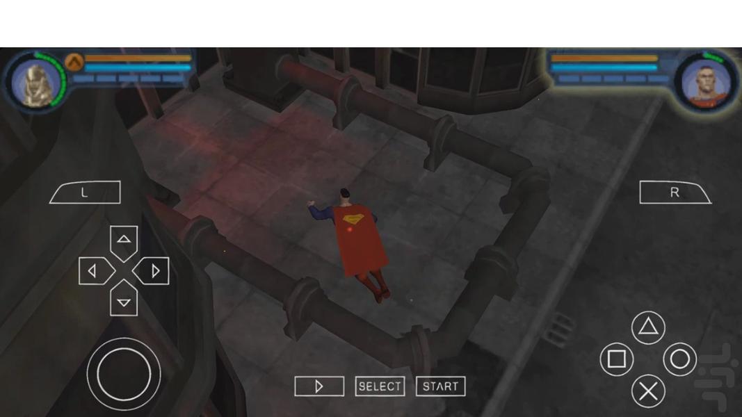 ‏‏‏شبیه ساز قهرمانان لیگ عدالت - Gameplay image of android game