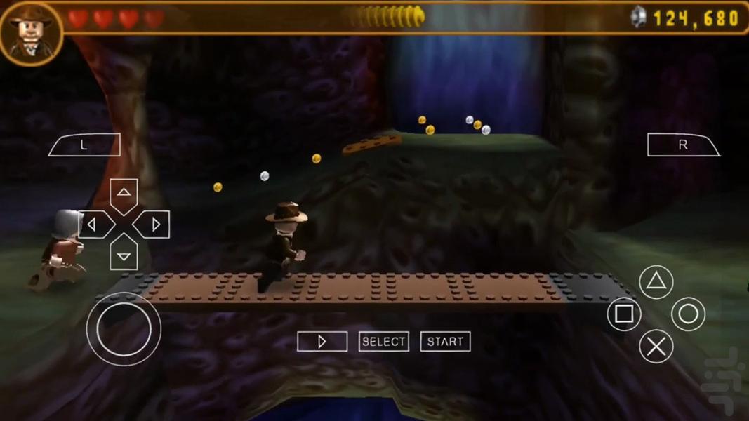 شبیه ساز لگو ایندیاناجونز 2 - Gameplay image of android game