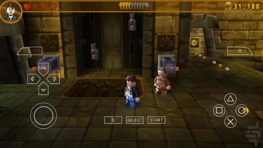 شبیه ساز لگو ایندیاناجونز 2 - Gameplay image of android game