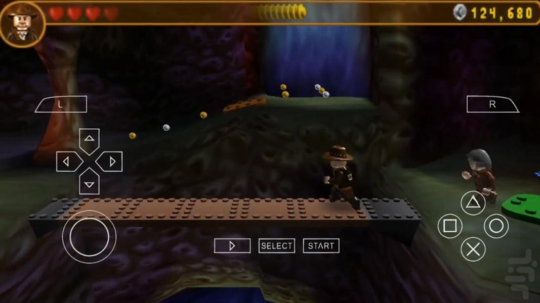 شبیه ساز لگو ایندیاناجونز 2 - Gameplay image of android game