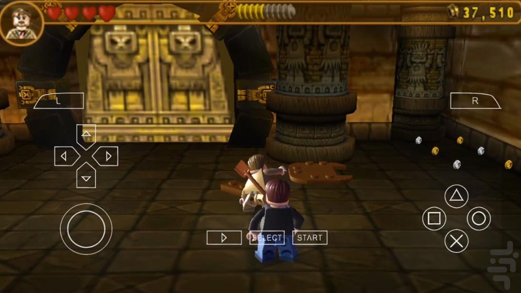 شبیه ساز لگو ایندیاناجونز 2 - Gameplay image of android game