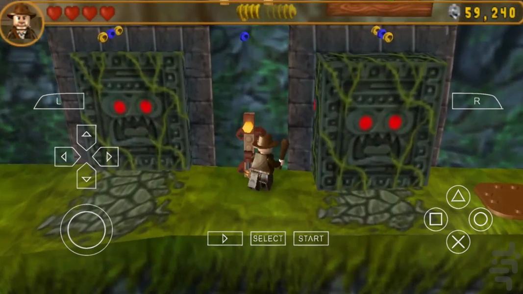 شبیه ساز لگو ایندیاناجونز 2 - Gameplay image of android game