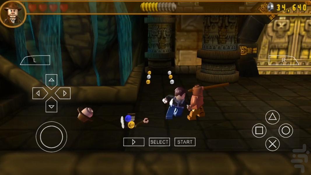 شبیه ساز لگو ایندیاناجونز 2 - Gameplay image of android game