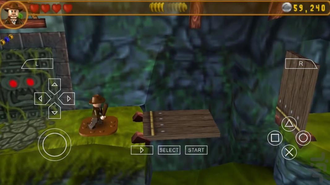 شبیه ساز لگو ایندیاناجونز 2 - Gameplay image of android game