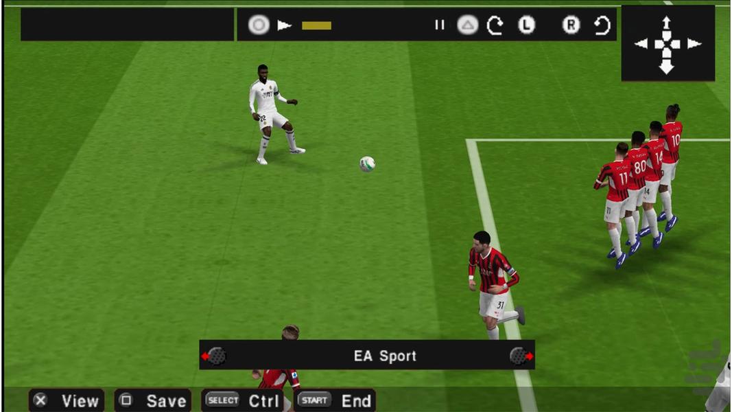 ‏‏شبیه ساز فوتبال PES Hamishegi - Gameplay image of android game