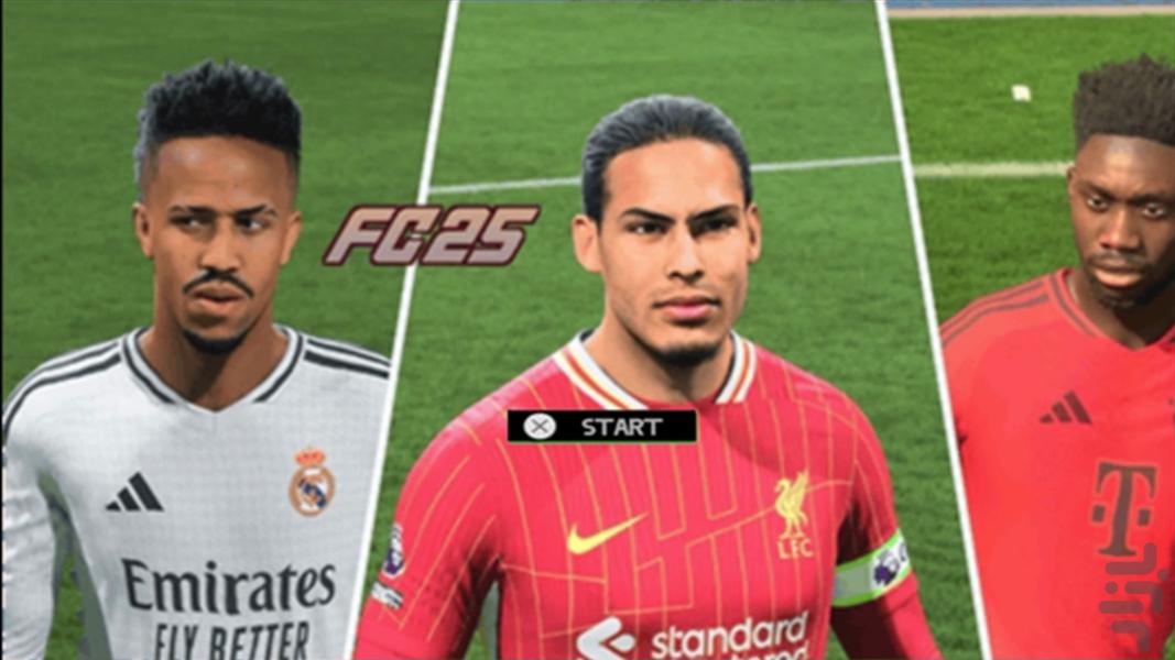 ‏‏شبیه ساز فوتبال PES Hamishegi - Gameplay image of android game