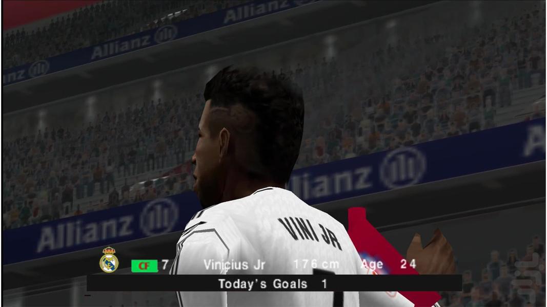 شبیه ساز فوتبال PES Hamishegi - Gameplay image of android game