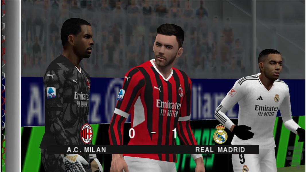 شبیه ساز فوتبال PES Hamishegi - Gameplay image of android game