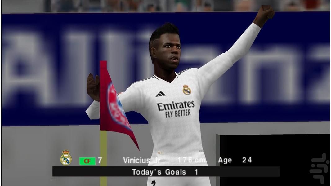 شبیه ساز فوتبال PES Hamishegi - Gameplay image of android game