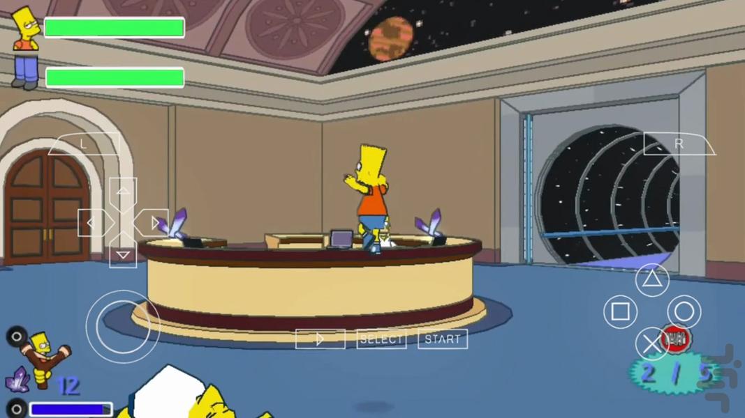 شبیه ساز سیمپسون ها - Gameplay image of android game