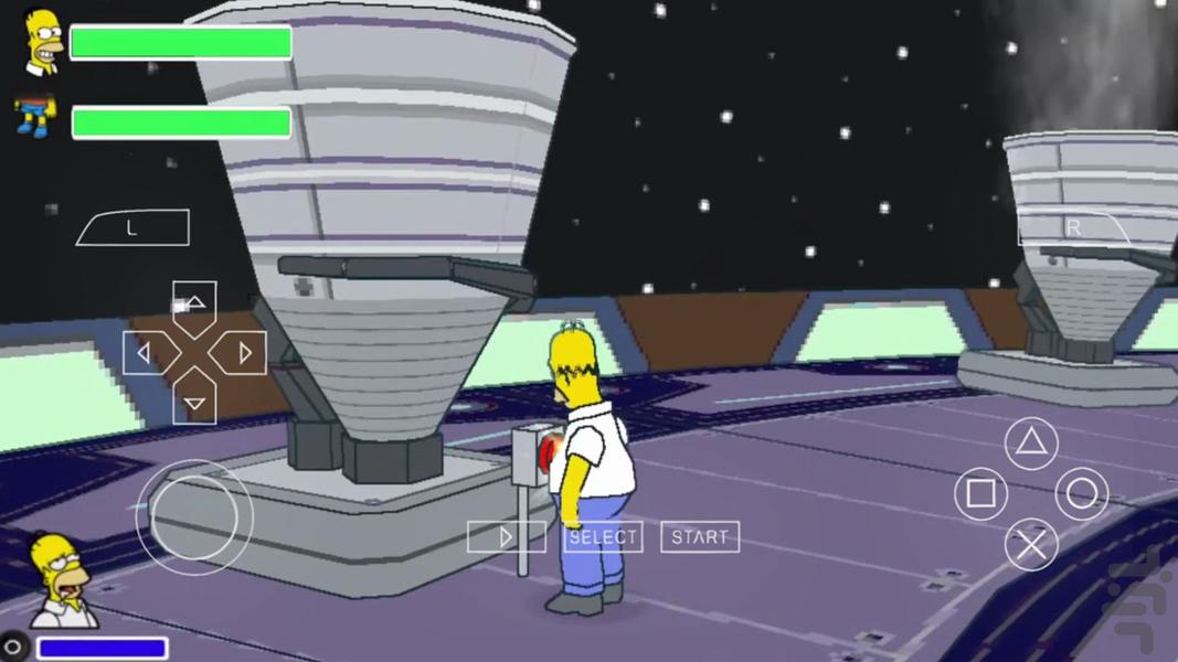 شبیه ساز سیمپسون ها - Gameplay image of android game
