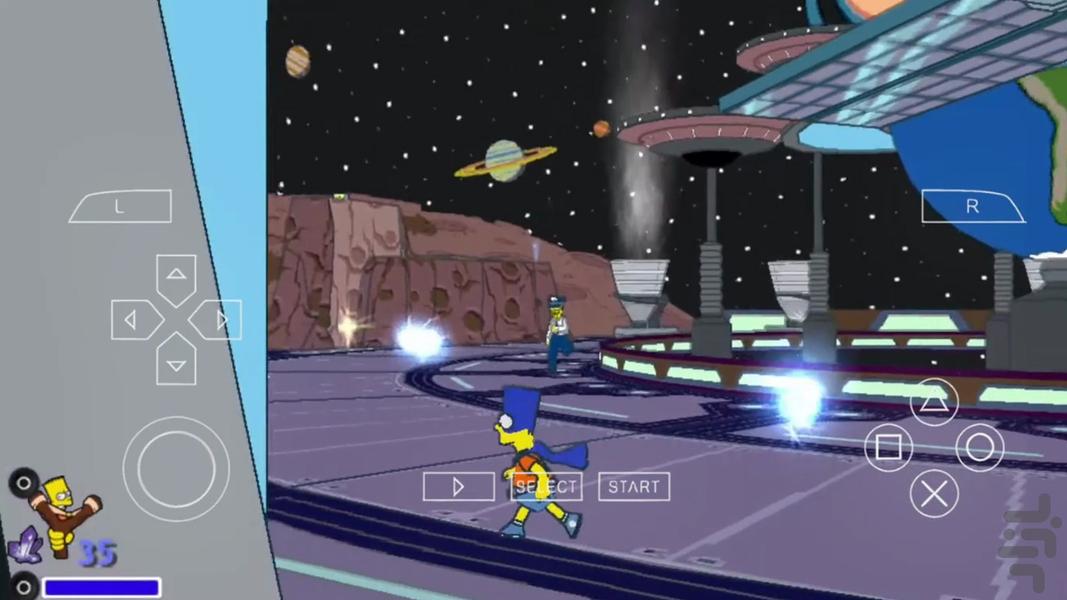 شبیه ساز سیمپسون ها - Gameplay image of android game