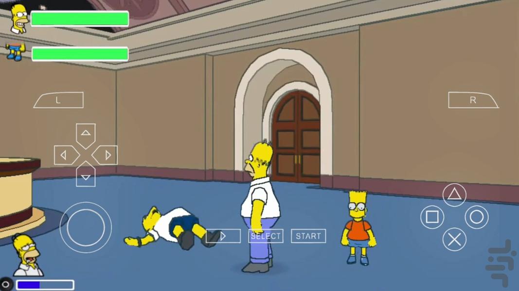 شبیه ساز سیمپسون ها - Gameplay image of android game