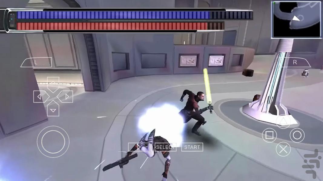 شبیه ساز جنگ ستارگان - Gameplay image of android game