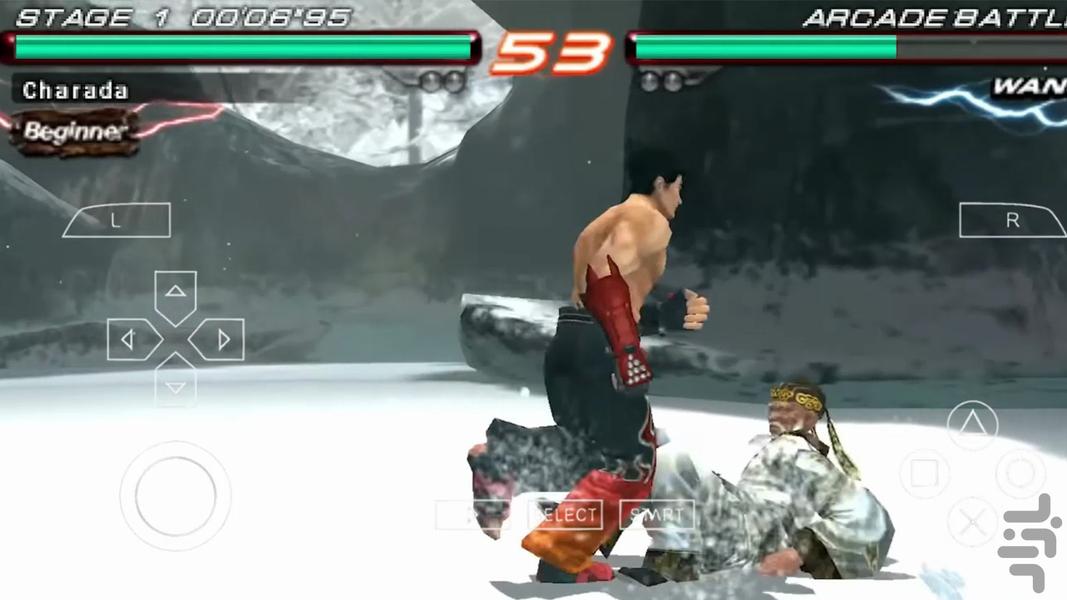 شبیه ساز تیکن 6 - Gameplay image of android game