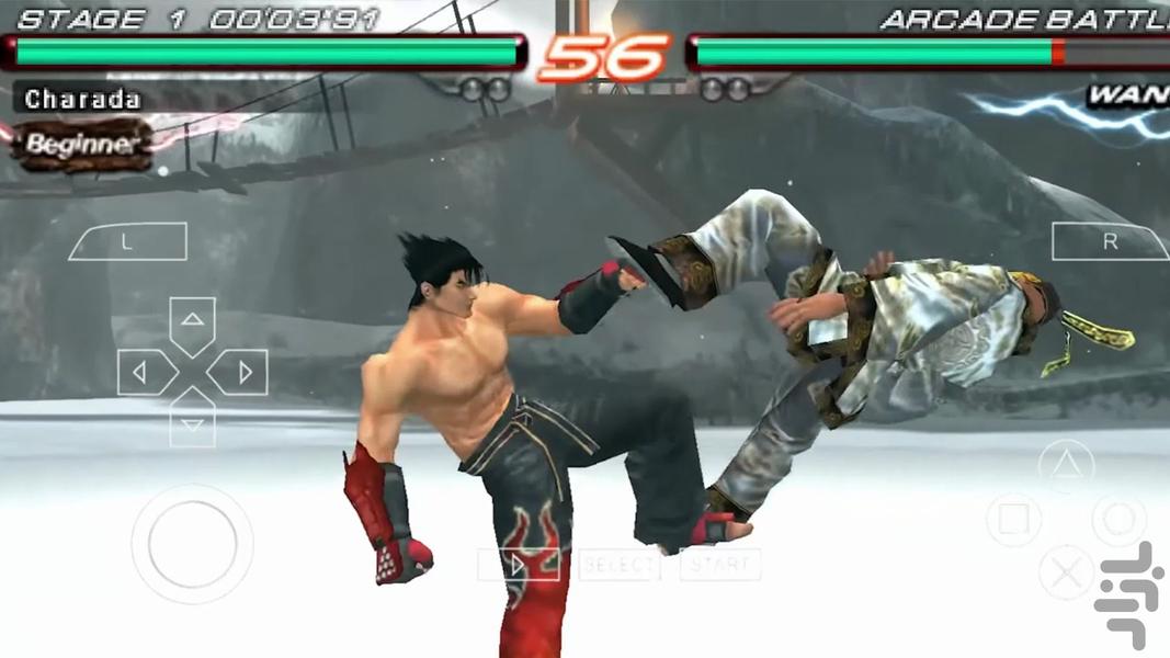 شبیه ساز تیکن 6 - Gameplay image of android game