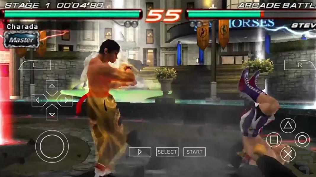 شبیه ساز تیکن 6 - Gameplay image of android game