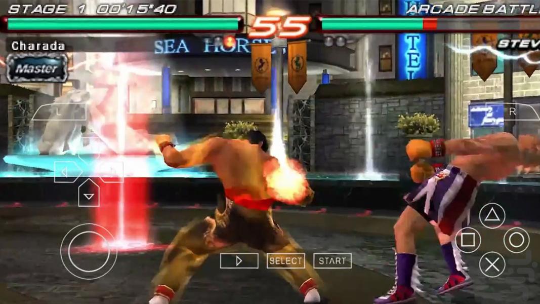 شبیه ساز تیکن 6 - Gameplay image of android game