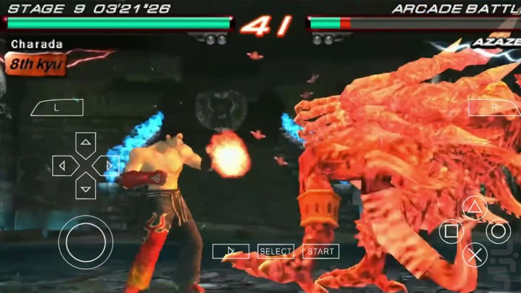 شبیه ساز تیکن 6 - Gameplay image of android game