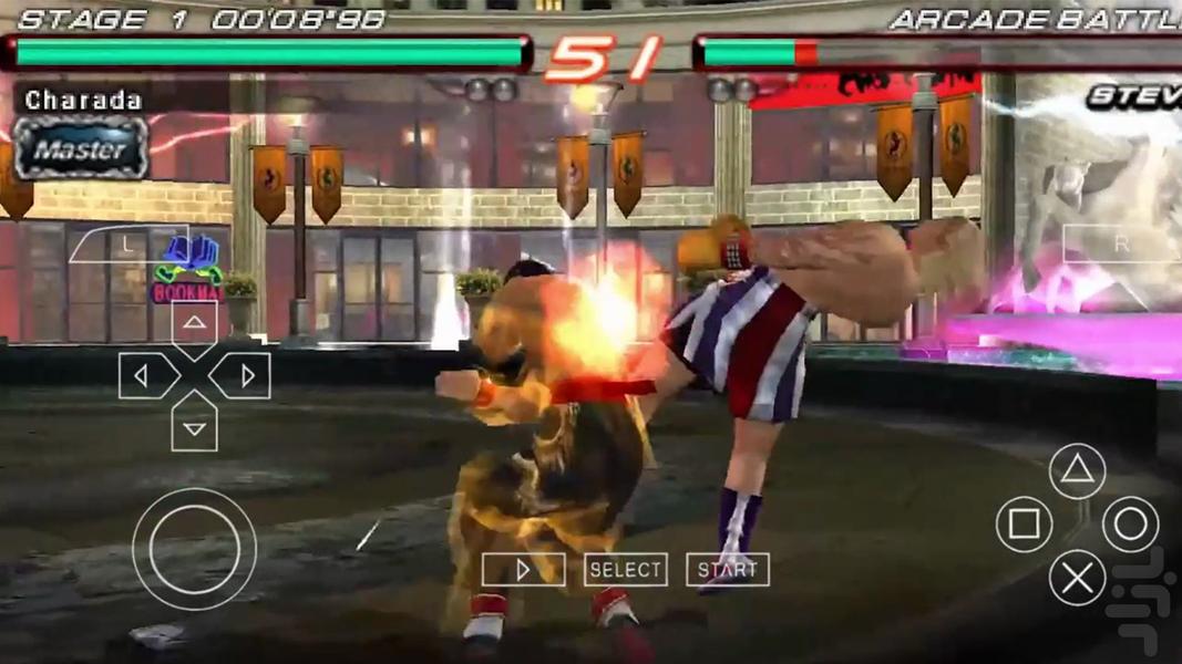 شبیه ساز تیکن 6 - Gameplay image of android game