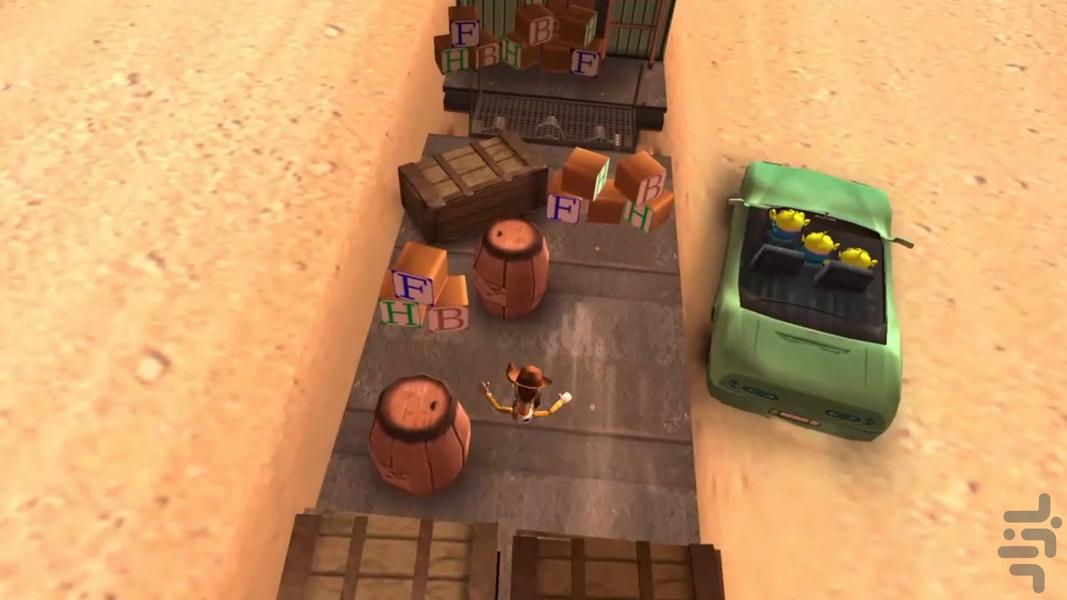 شبیه ساز داستان اسباب بازی ها 3 - Gameplay image of android game