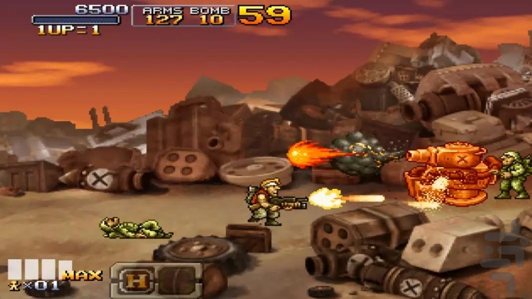 شبیه ساز سرباز کوچولو - Gameplay image of android game