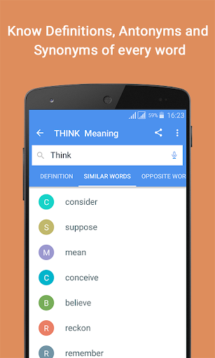 English Hindi Dictionary - عکس برنامه موبایلی اندروید