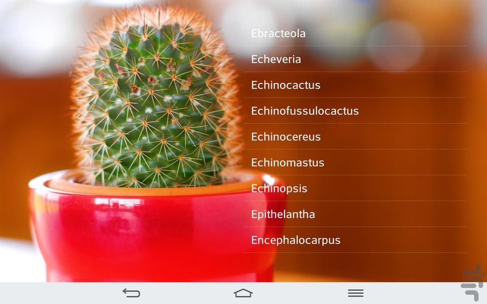 همه چیز درباره کاکتوس ها - عکس برنامه موبایلی اندروید