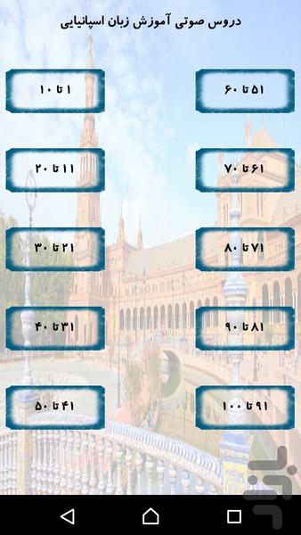 اسپانیایی مکالمه کن - عکس برنامه موبایلی اندروید