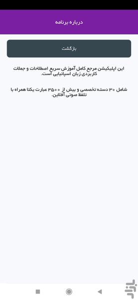 Fast Spanish - Image screenshot of android app